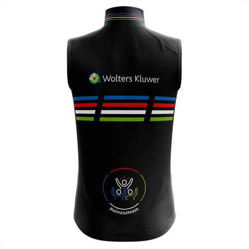 Cycling Windbreker Wolters Kluwer Black