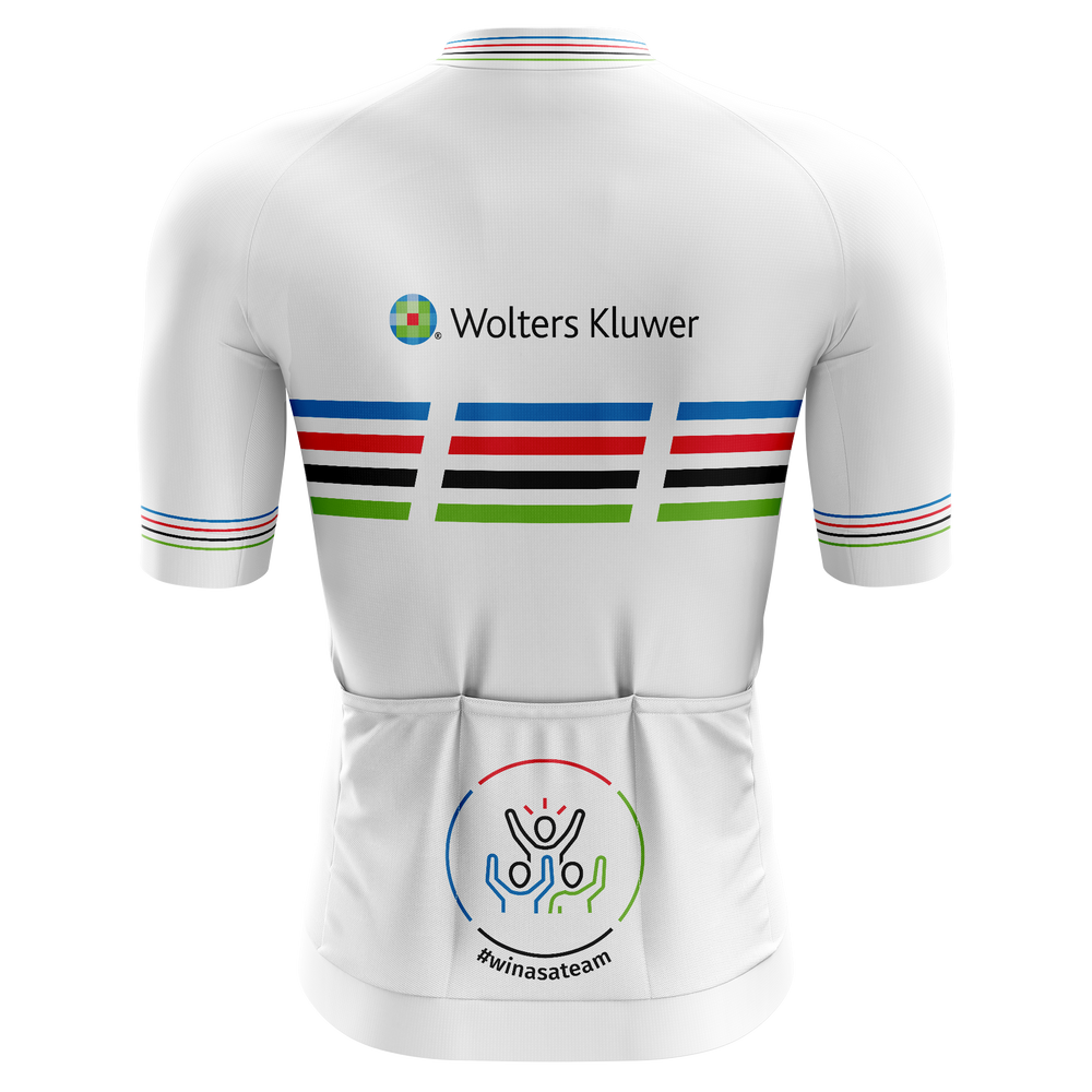 Cycling Jersey Wolters Kluwer White