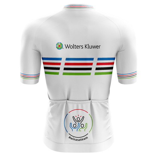 Cycling Jersey Wolters Kluwer White