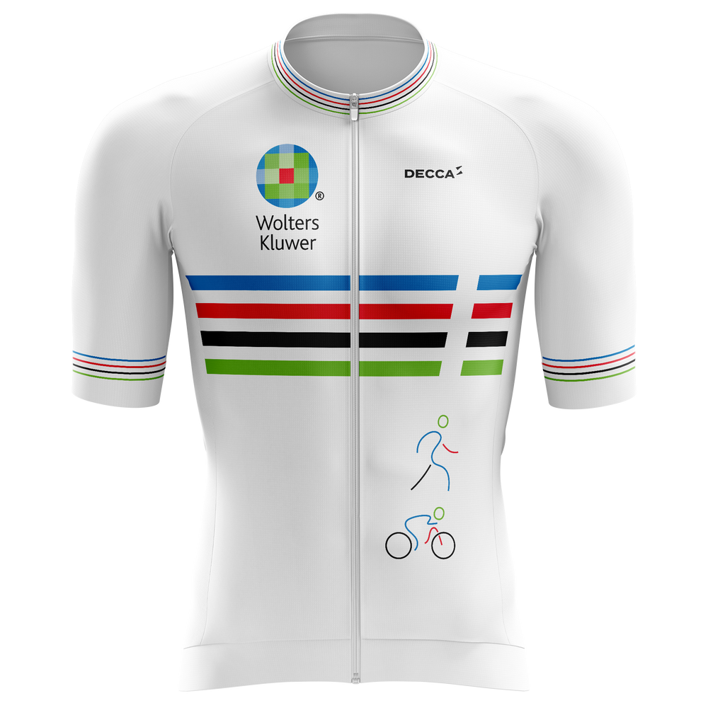 Cycling Jersey Wolters Kluwer White